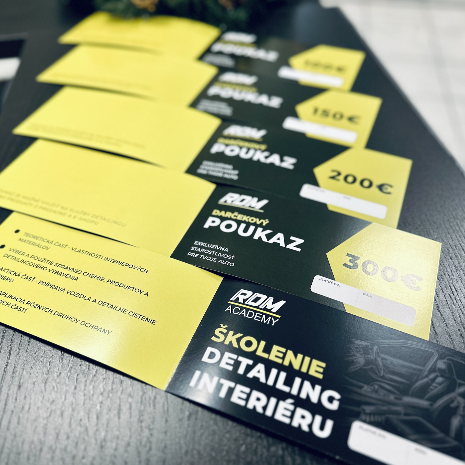 RDM Academy darčeková poukážka na školenie