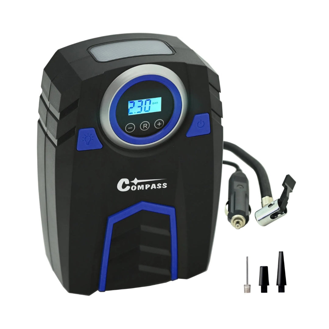 Kompresor 12V CORA so svetlom