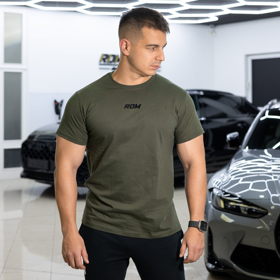 Tričko RDM - ARMY GREEN
