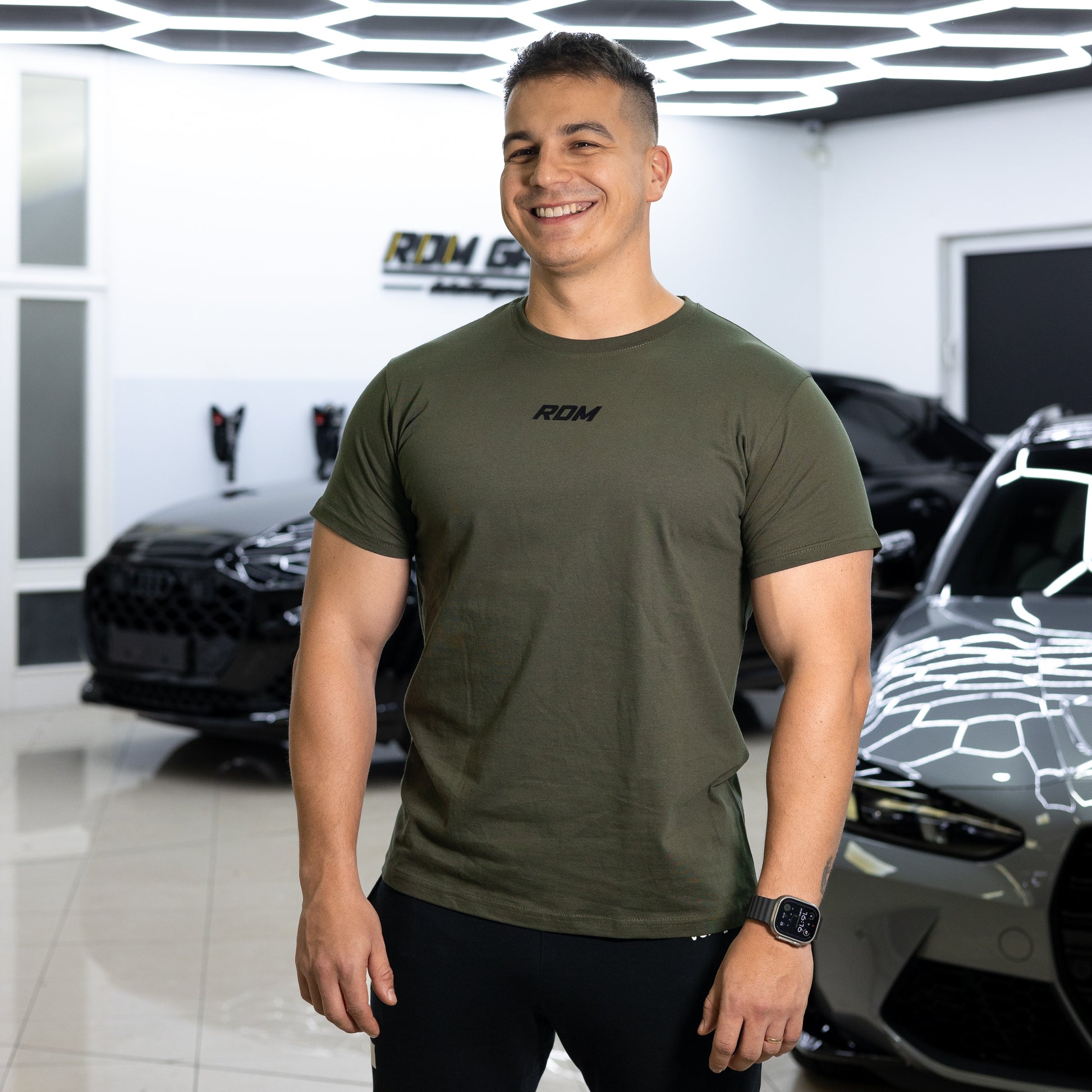 Tričko RDM - ARMY GREEN