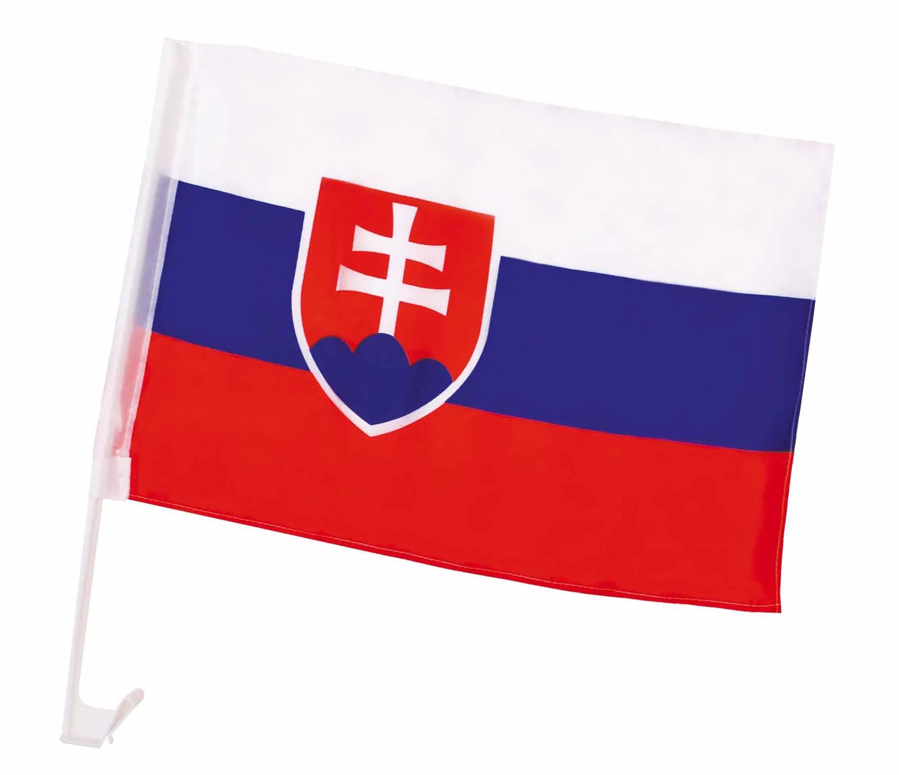 Hokejová vlajka Slovenska na auto