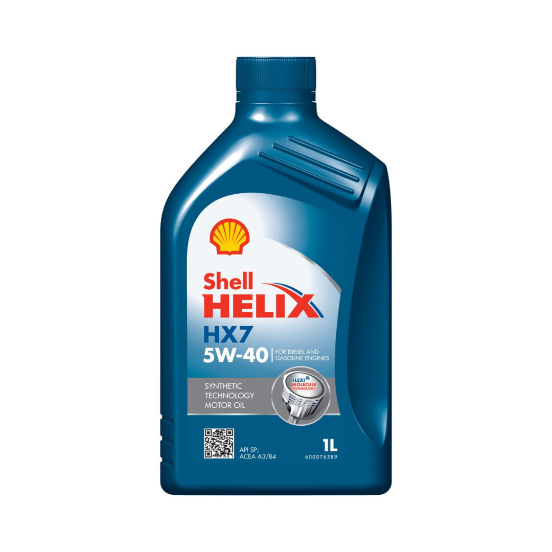 Motorový olej Shell Helix HX7 5W-40 1L