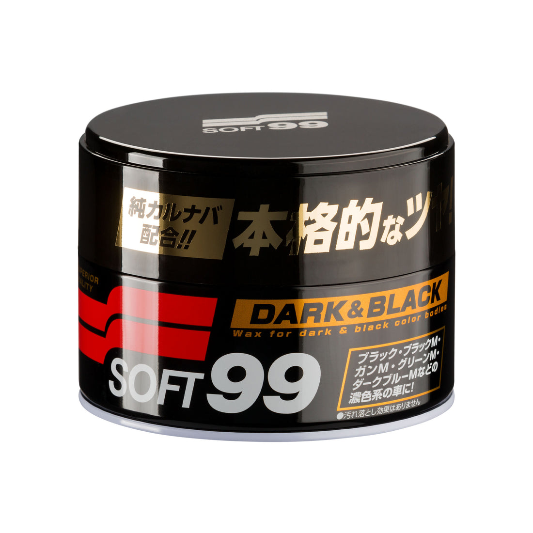 Soft99 Dark & Black Wax – vosk na tmavé laky 300g
