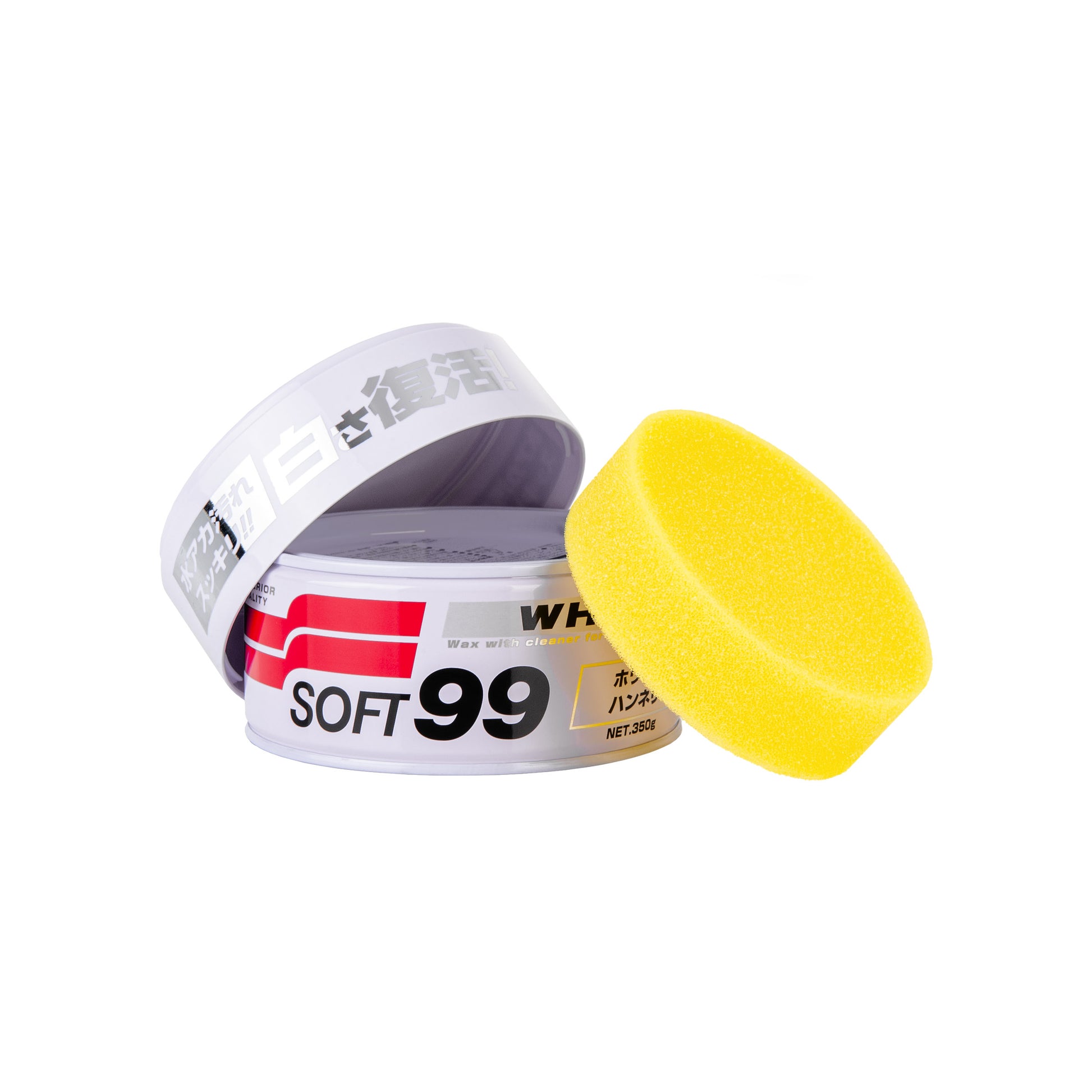 Soft99 White Wax - Vosk pre biele a svetlé laky 300g