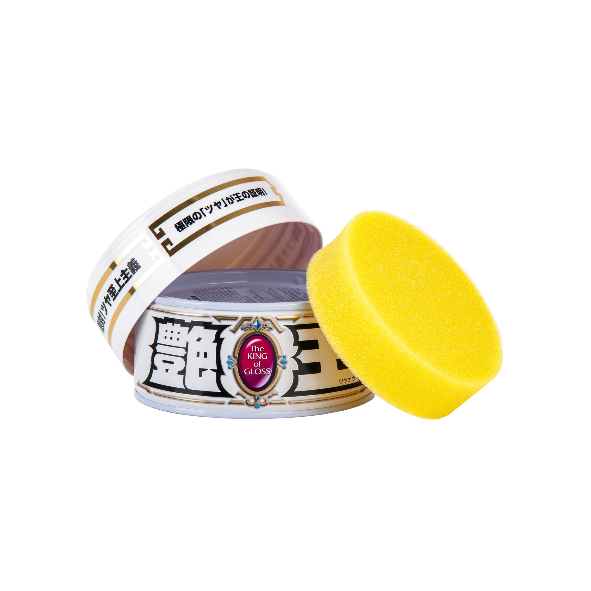 Soft99 The King of Gloss Wax White 300 g – vosk pre svetlé laky