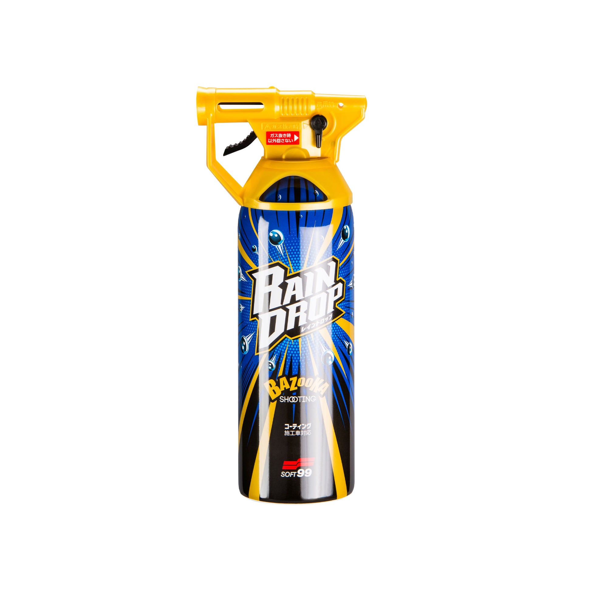 Soft99 Rain Drop Bazooka 300 ml – tekutý vosk a hydrofóbna ochrana laku