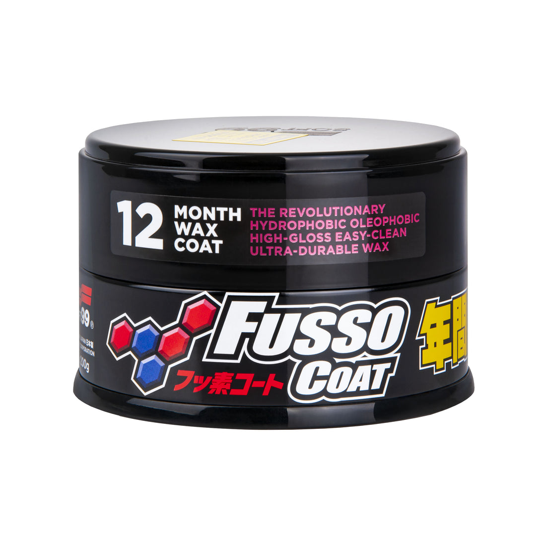 Tuhý vosk Soft99 Fusso Coat 12 Months Wax Dark 200g