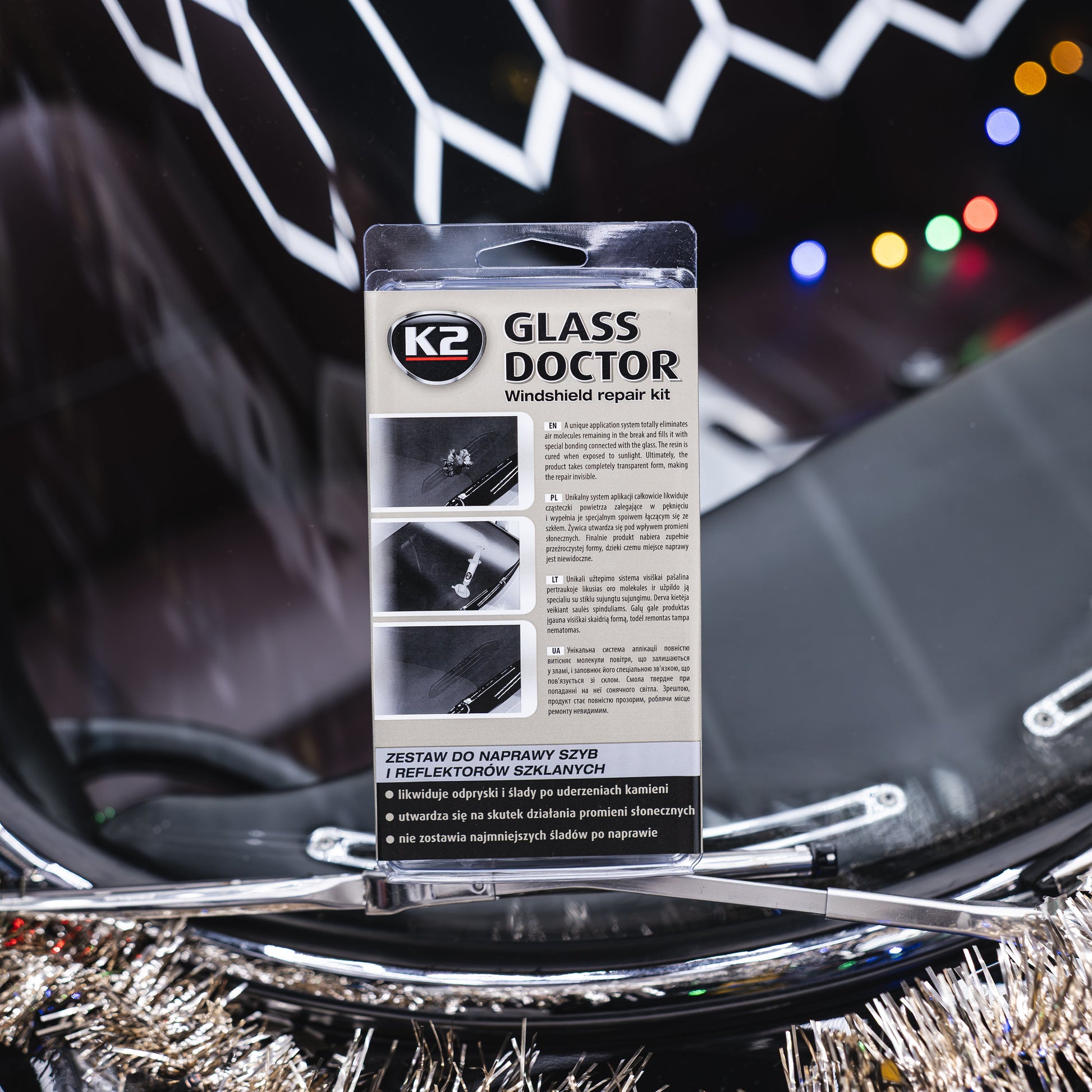 K2 GLASS DOCTOR - set na opravu skla