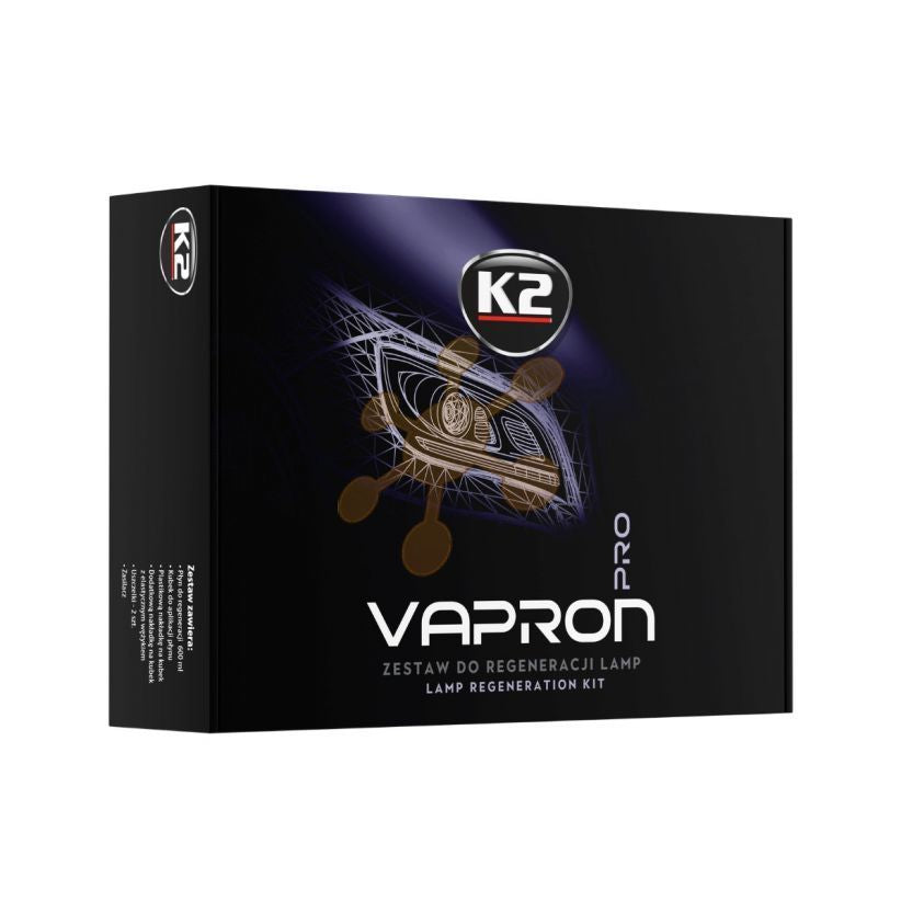 K2 VAPRON PRO - Regenerácia svetlometov bez demontáže
