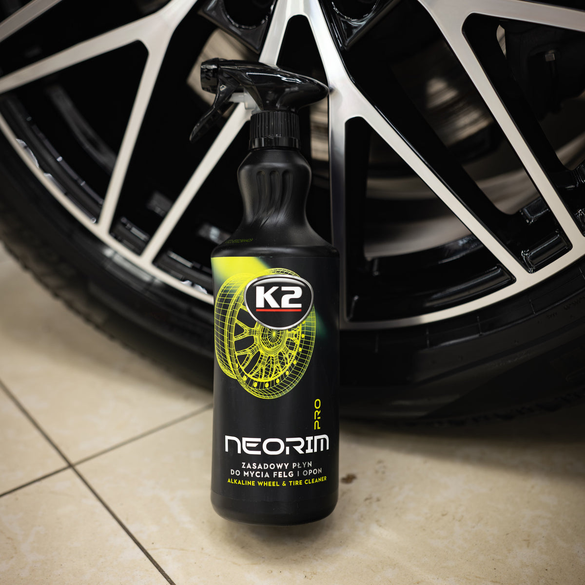 K2 NEORIM PRO - Alkalický čistič diskov a pneumatík 1L