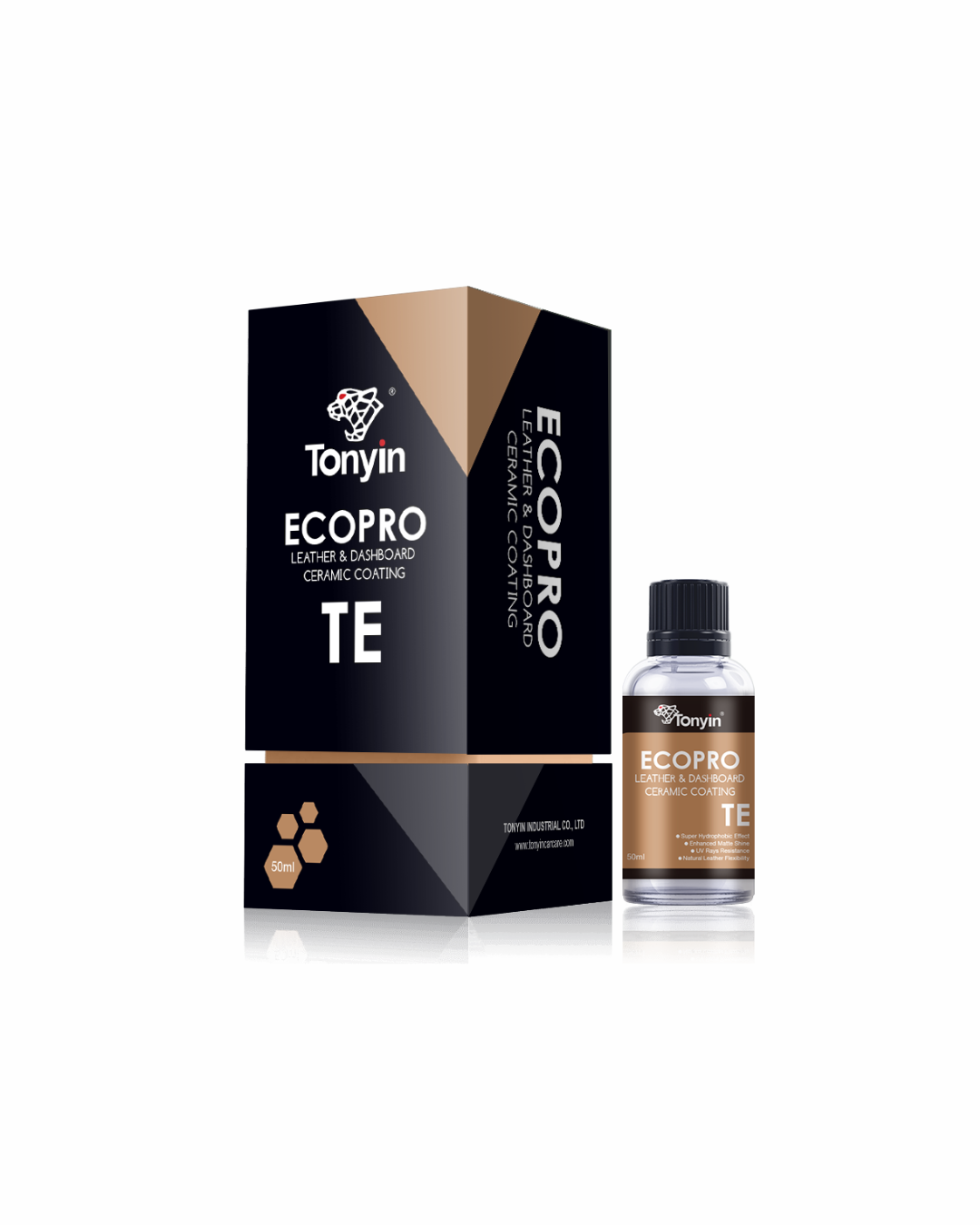 TONYIN ECOPRO LEATHER & DASHBOARD CERAMIC COATING 50ML - keramika na kožu