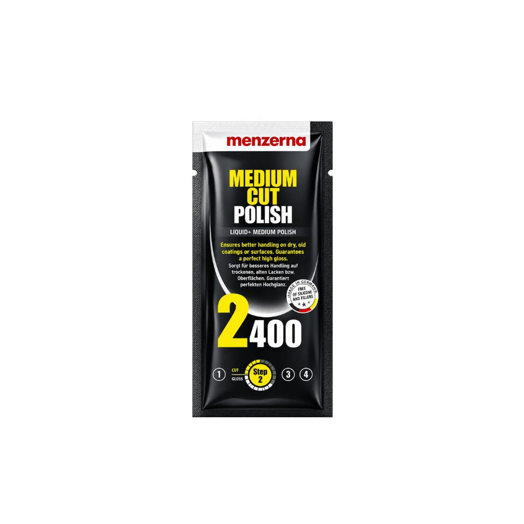 Leštiaca pasta Medium Cut 2400 MENZERNA - 20ml - VZORKA