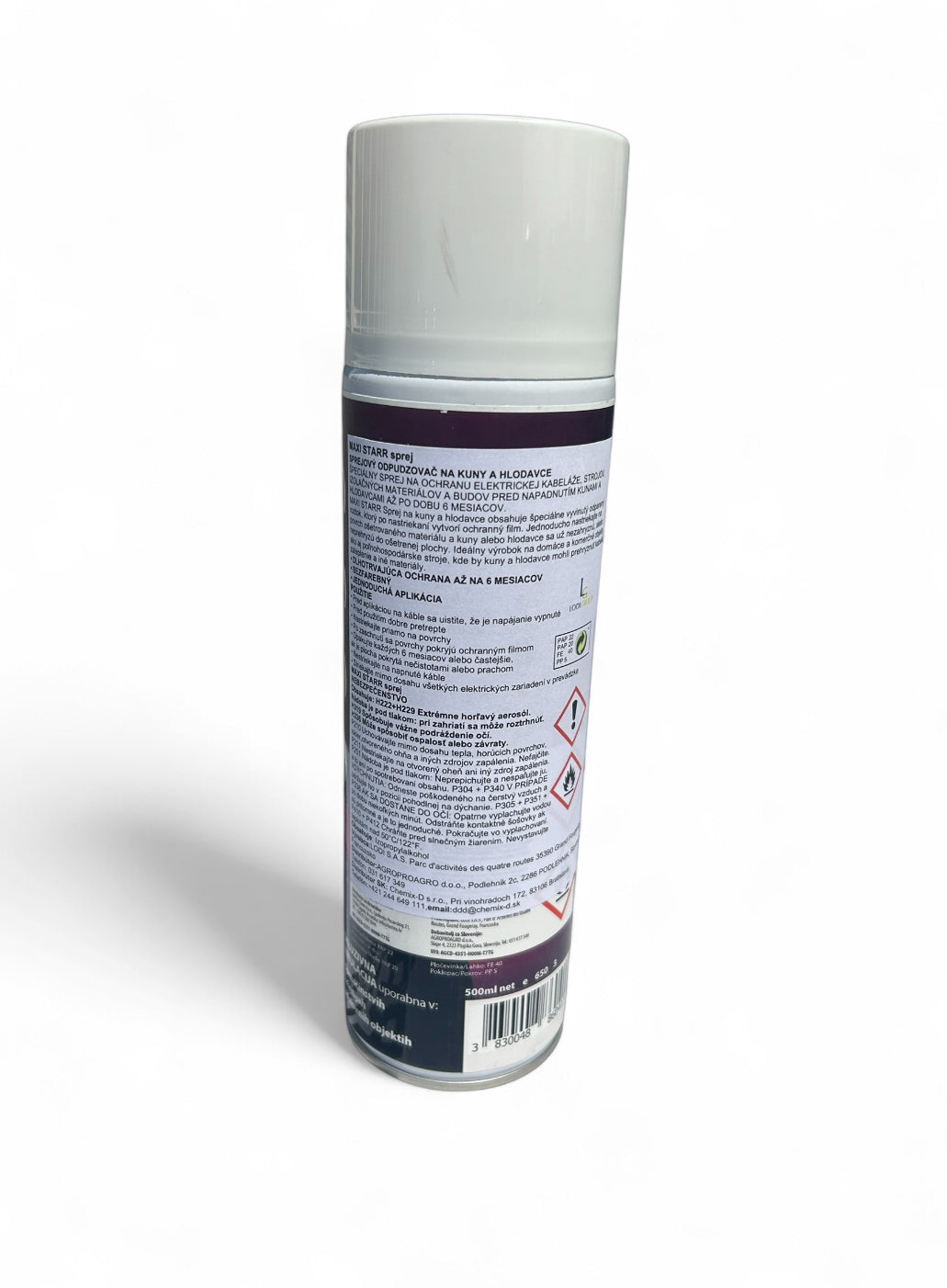 MAXI STARR SPRAY – Ochranný sprej proti kunám a hlodavcom (500 ml)