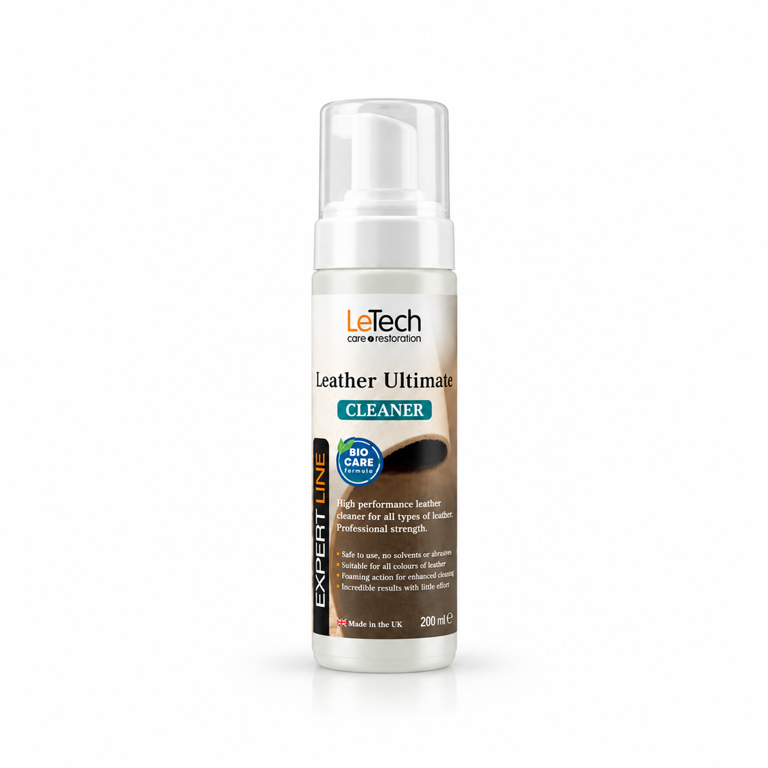 LeTech Leather Ultimate Cleaner EXPERT LINE 200ml/1000ml– čistič kože