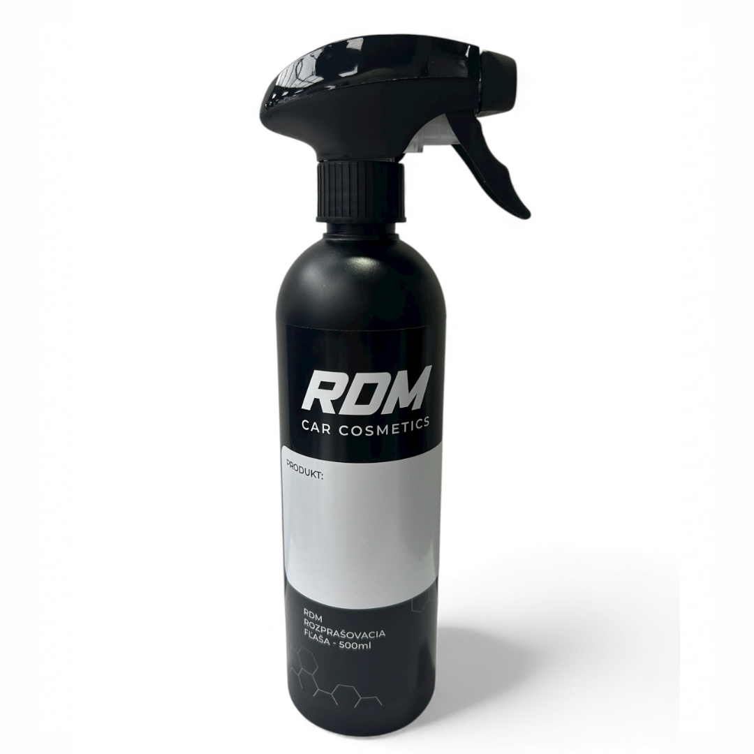 Prázdna fľaša s rozprašovačom RDM Car Cosmetics 500 ml