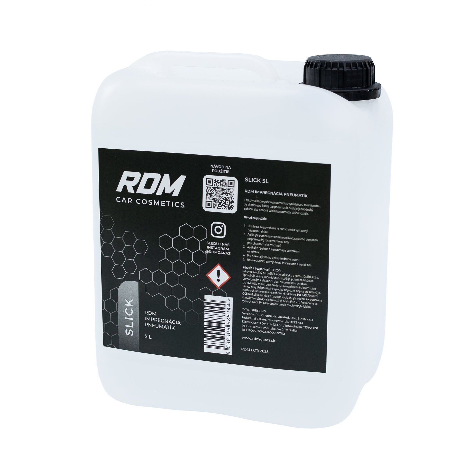 RDM SLICK - Impregnácia pneumatík 5L