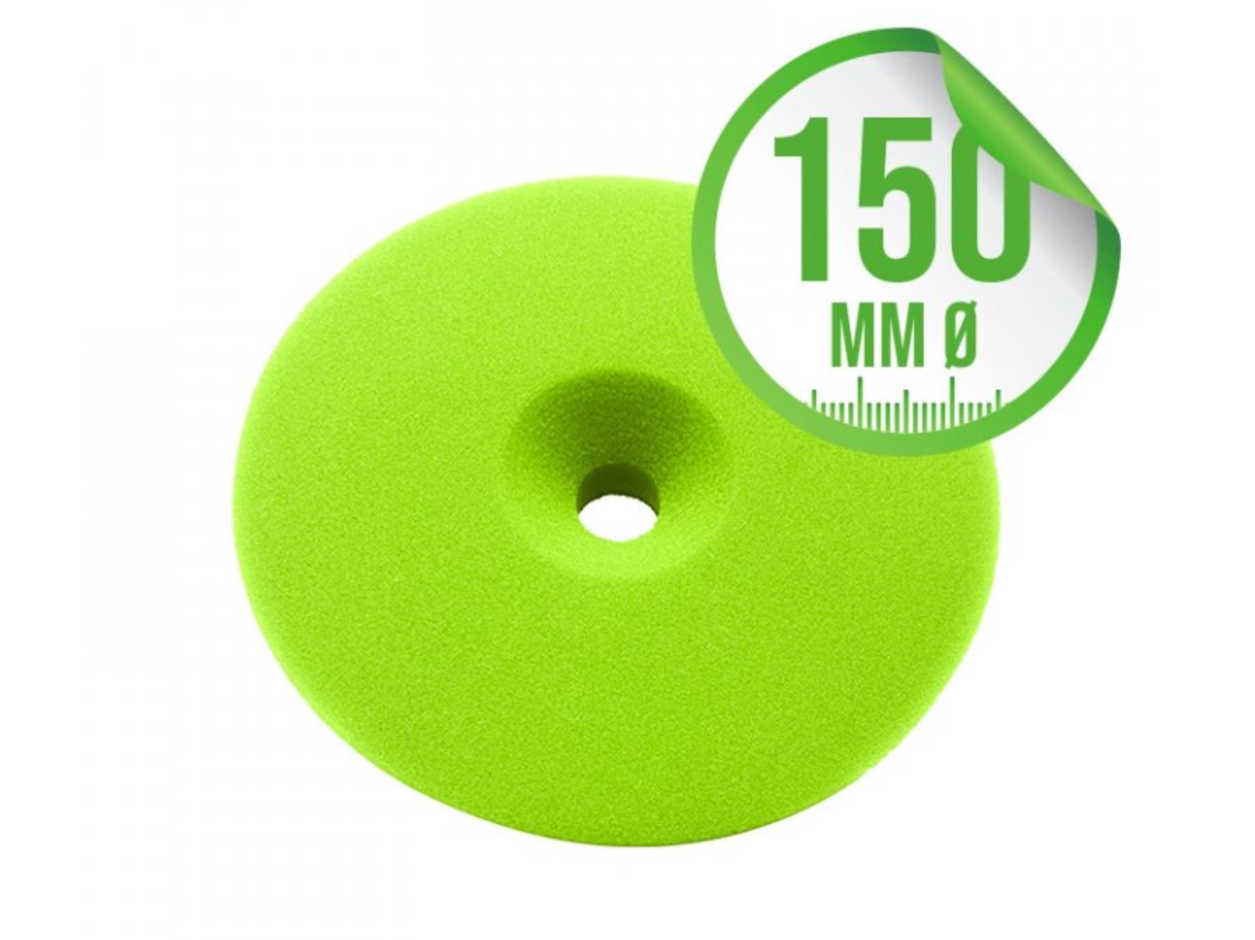 Leštiaci pad 150 mm Liquid Elements zelený