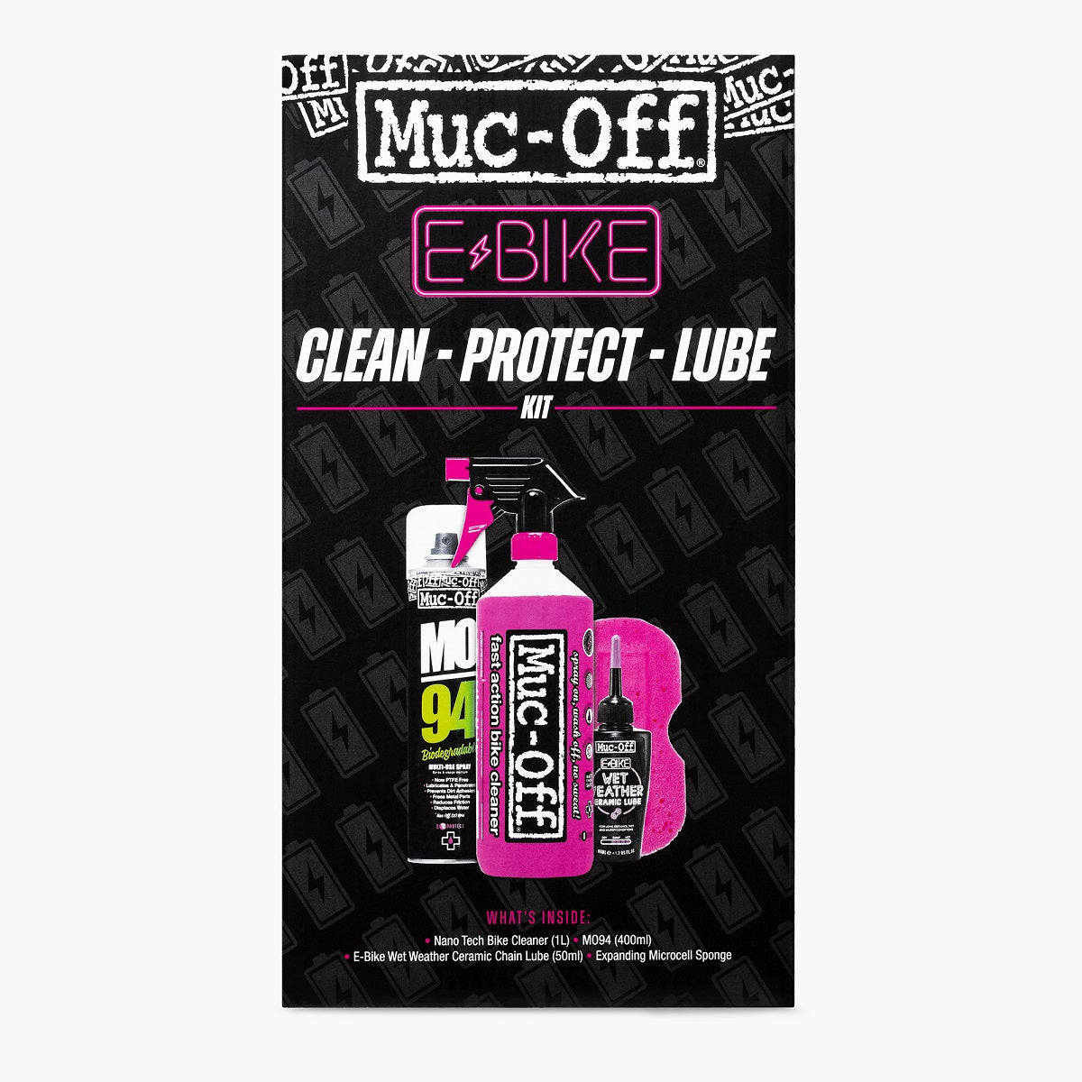 Muc-Off eBike Clean, Protect and Lube – sada pre elektrobicykle