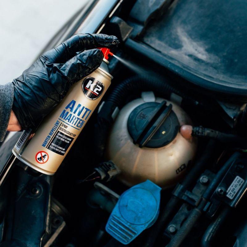 K2 Sprej na ochranu kabeláže proti hlodavcom a kunám 400ml