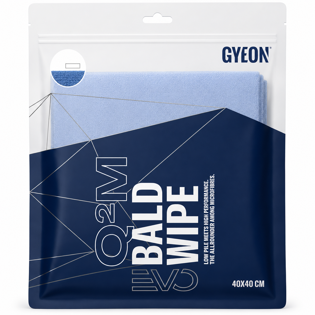 Gyeon Q²M BaldWipe EVO (40 × 40 cm) – univerzálna mikrovláknová utierka