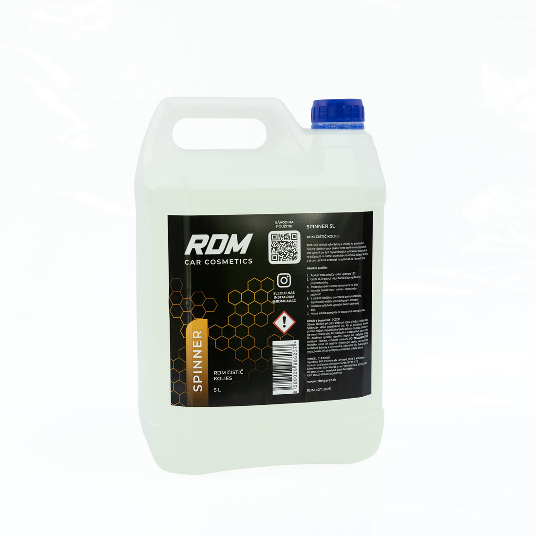 RDM SPINNER - Čistič kolies 5L