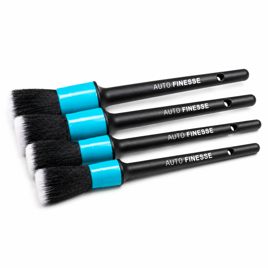 Auto Finesse FeatherTip Brushes – sada detailingových štetcov