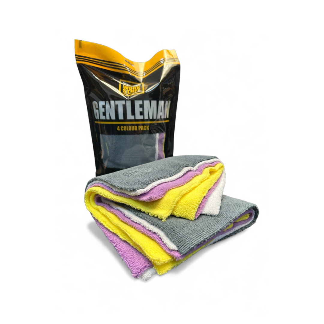 Work Stuff Gentleman Basic – Sada mikrovlákien (4 ks)