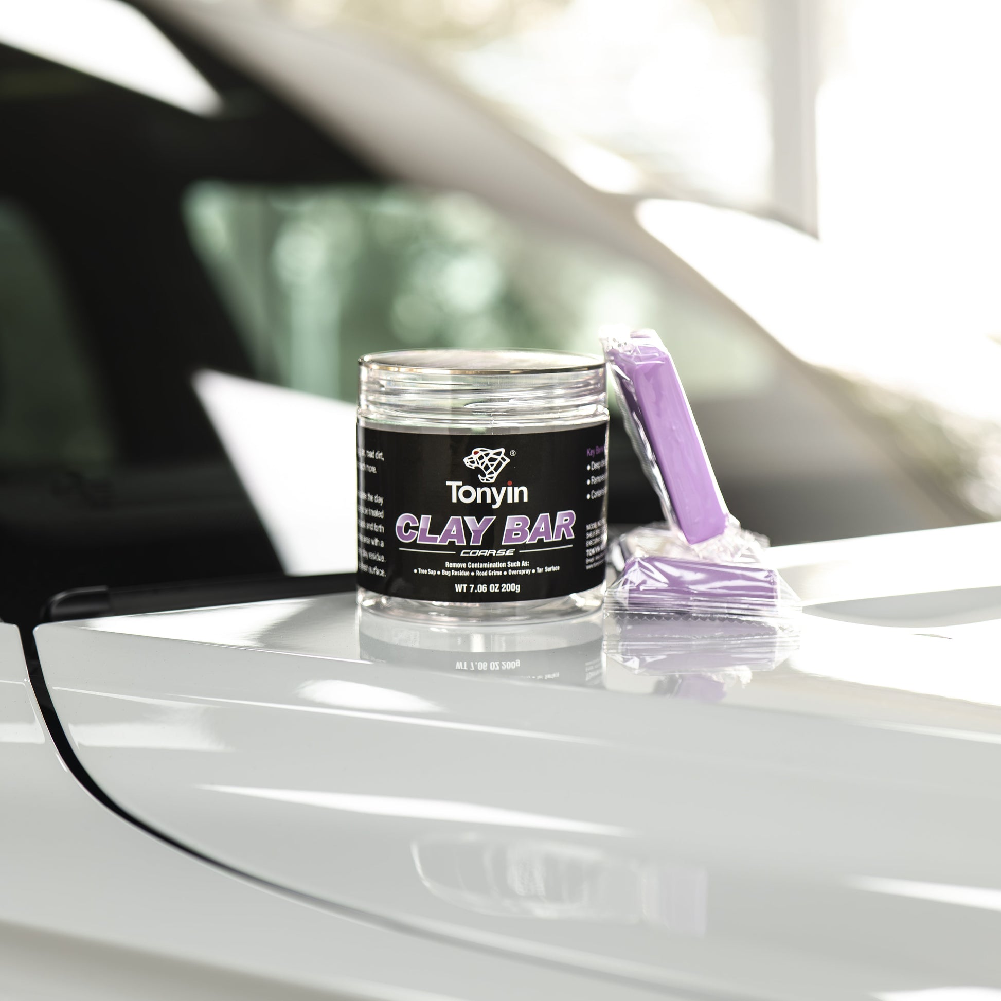 TONYIN – Tvrdý clay bar (2×100 g) | Výhodné dvojbalenie