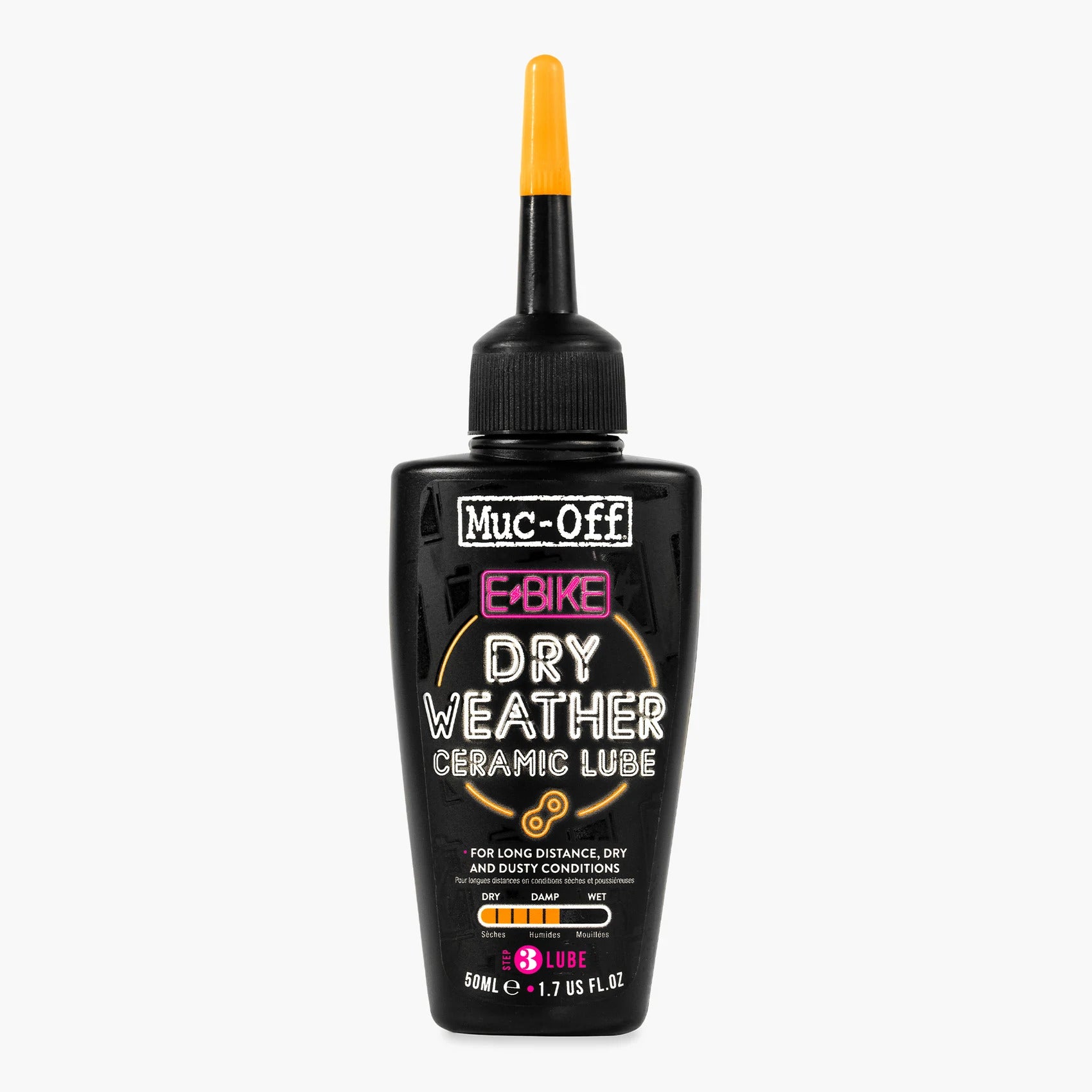 Muc-Off E-Bike Dry 50 ml – mazivo na reťaz pre elektrobicykle