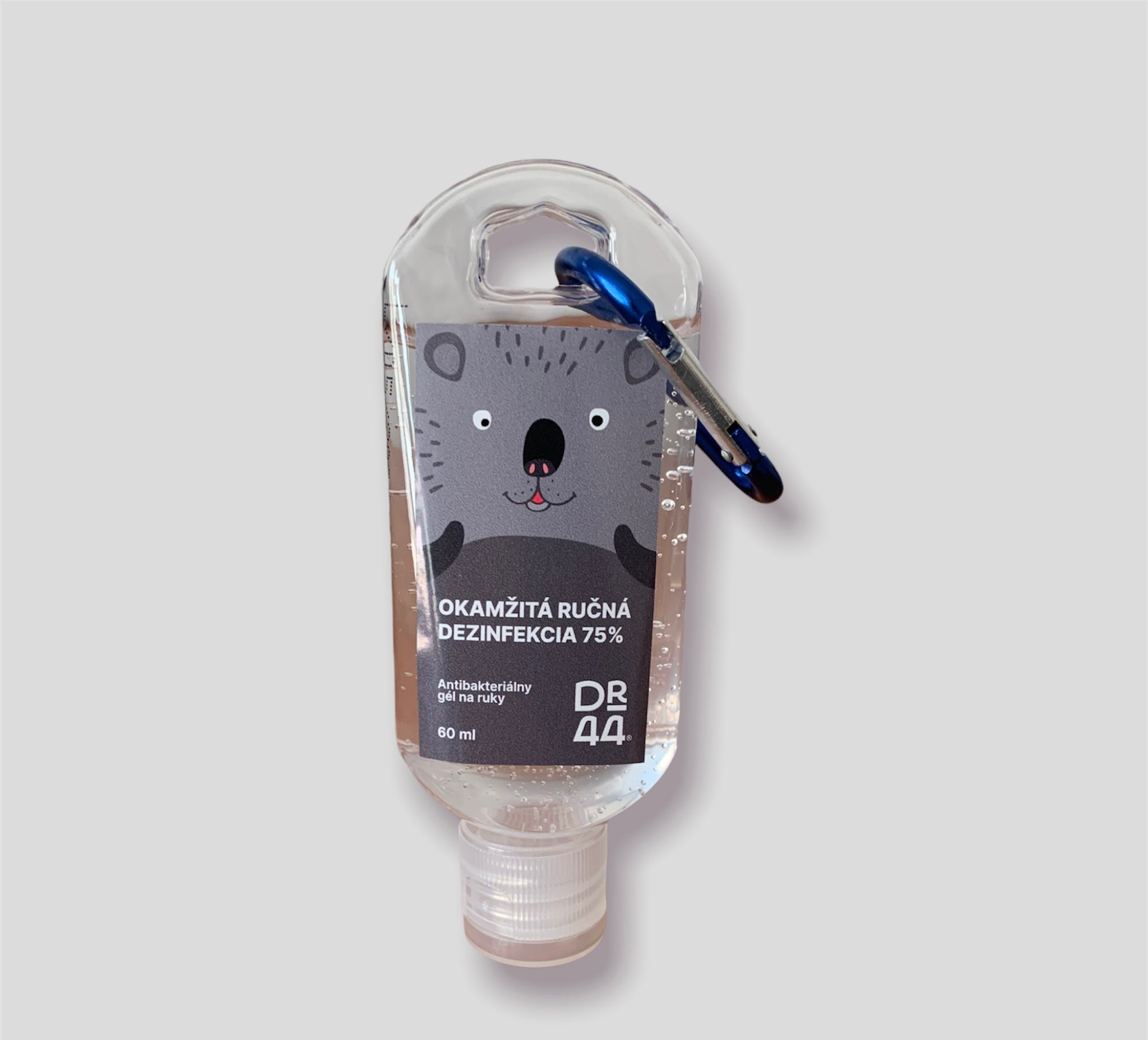 Dezinfekcia na ruky s karabínkou Detská edícia