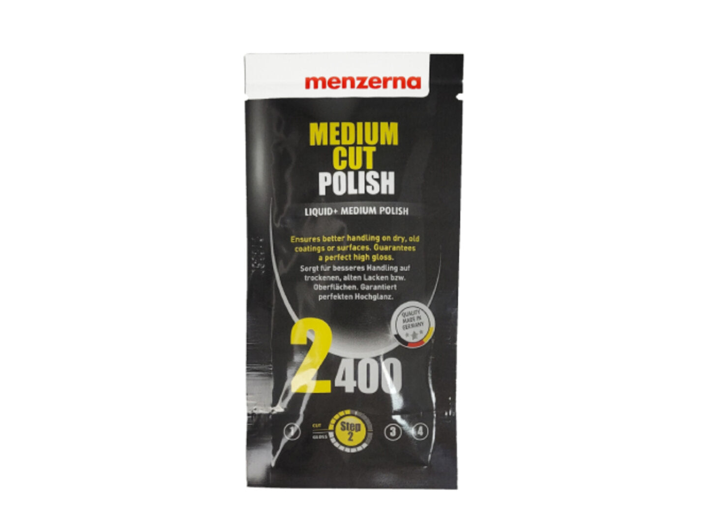 Leštiaca pasta Medium Cut 2500 MENZERNA - 20ml - VZORKA