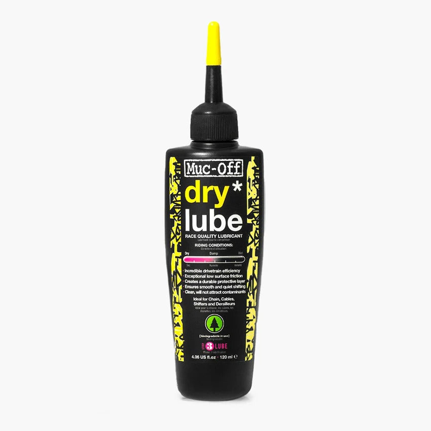 Muc-Off Dry Lube 120 ml – mazivo na reťaz do suchého počasia