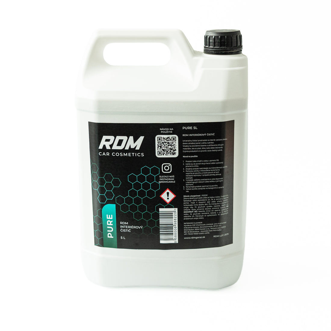 RDM PURE - Interiérový čistič 5L