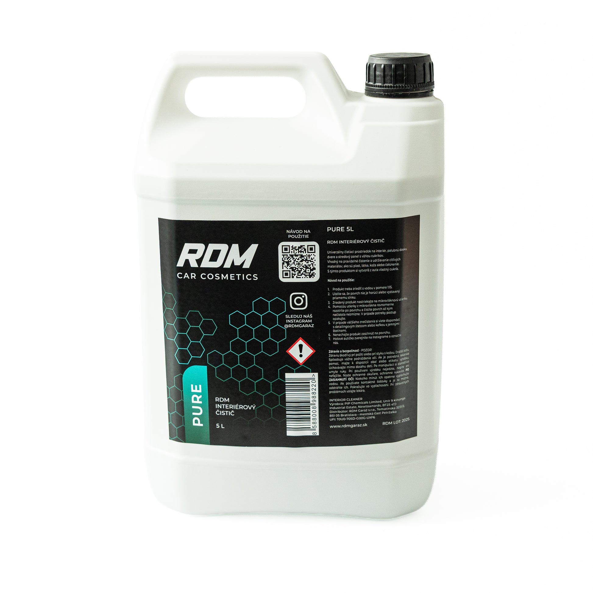 RDM PURE - Interiérový čistič 5L
