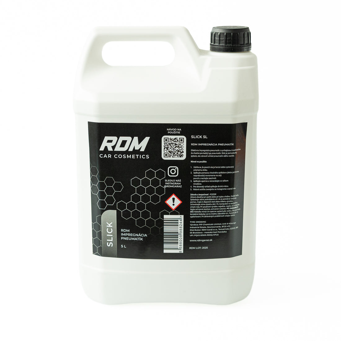 RDM SLICK - Impregnácia pneumatík 5L