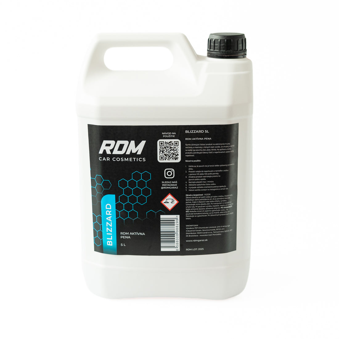 RDM BLIZZARD - Aktívna pena 5L