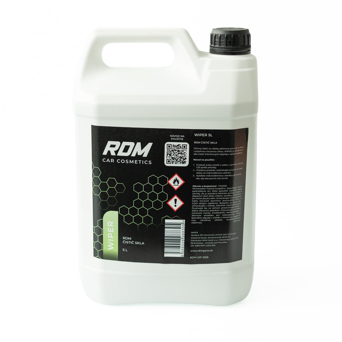 RDM WIPER - Čistič skla 5L