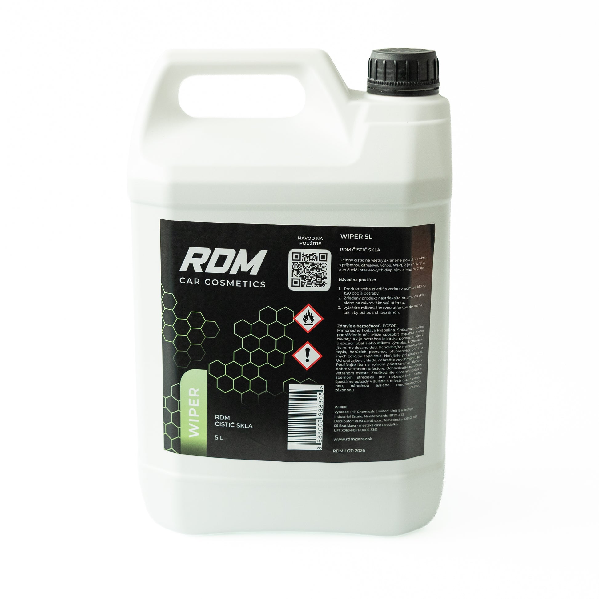 RDM WIPER - Čistič skla 5L
