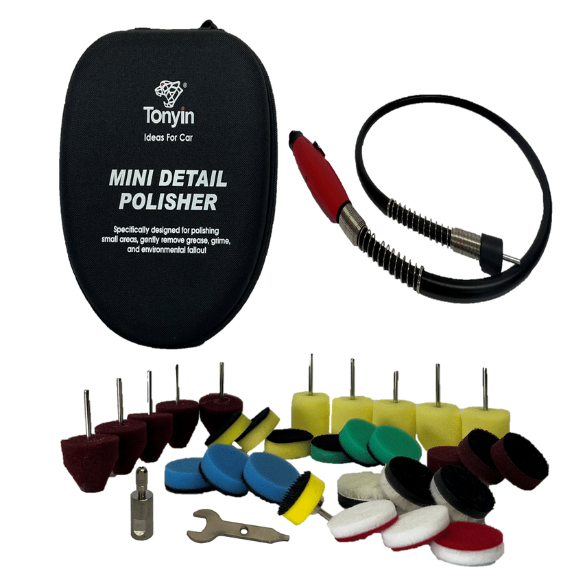 Tonyin mini detailer polisher - leštička na ťažko prístupné miesta