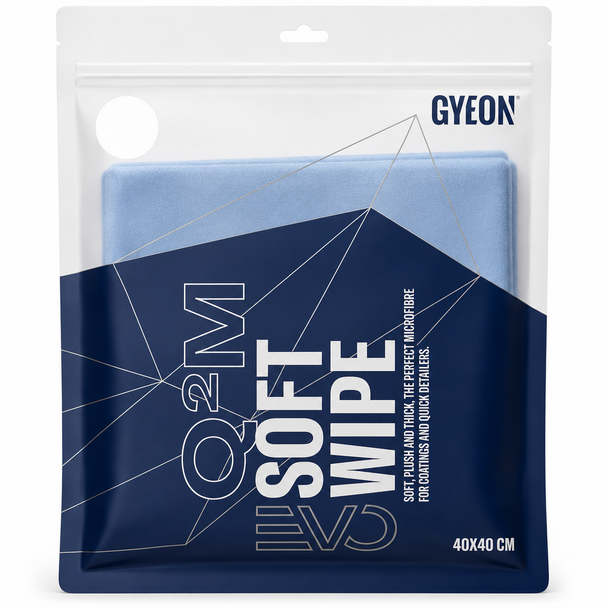 Gyeon Q²M SoftWipe EVO (40 × 40 cm) – extra jemná mikrovláknová utierka