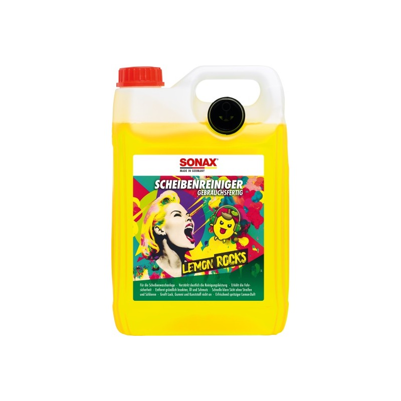 SONAX-Letná zmes ostrekovačov Lemon Rocks-5L