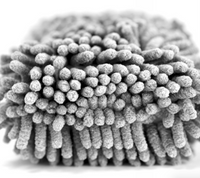 Špongia z mikrovlákna sivá