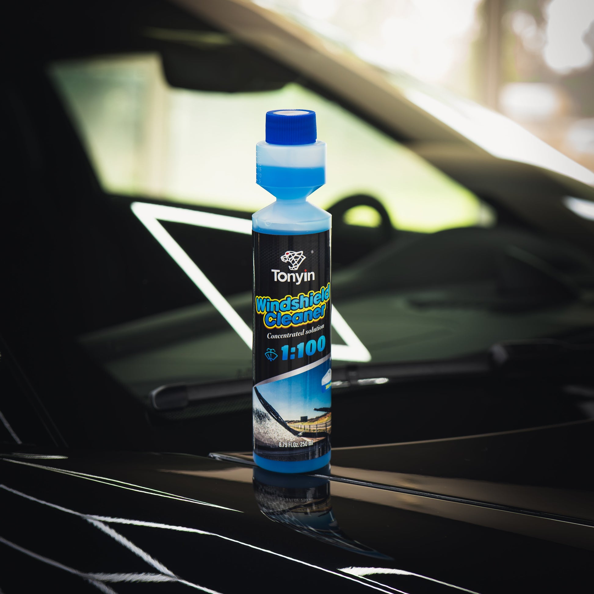 Tonyin Windshield Cleaner Concentrate 1:100 – Koncentrát do ostrekovačov 250 ml